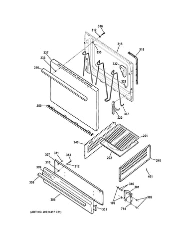 Door & drawer parts