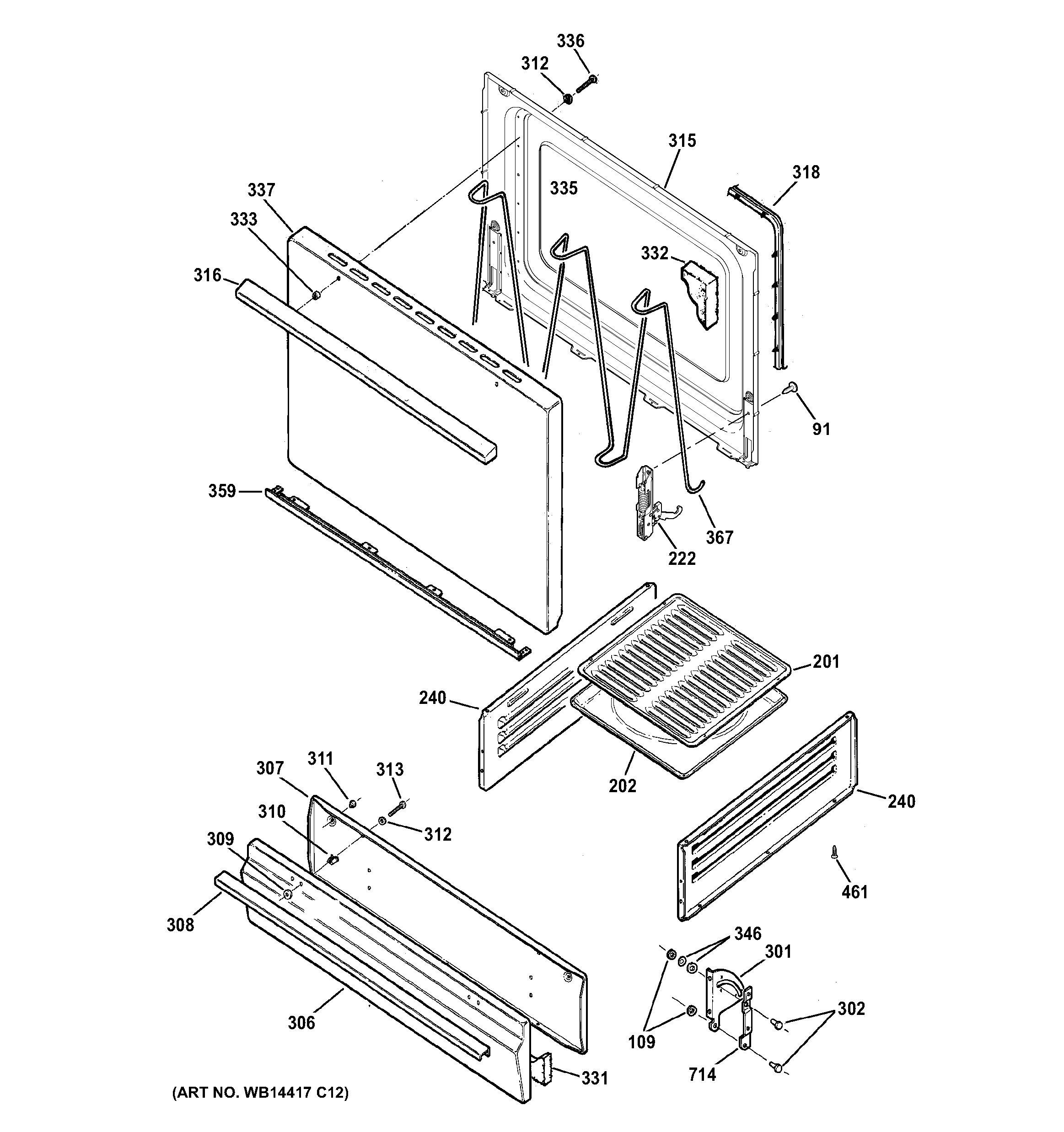 Door & drawer parts