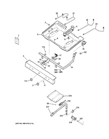 Gas & burner parts
