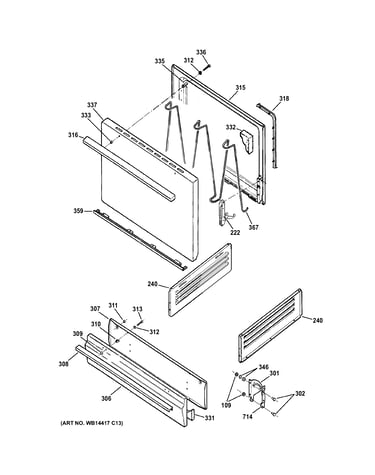 Door & drawer parts