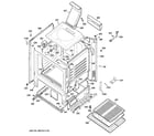 Hotpoint RGB526DEH1BB body parts diagram