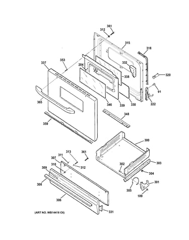 Door & drawer parts