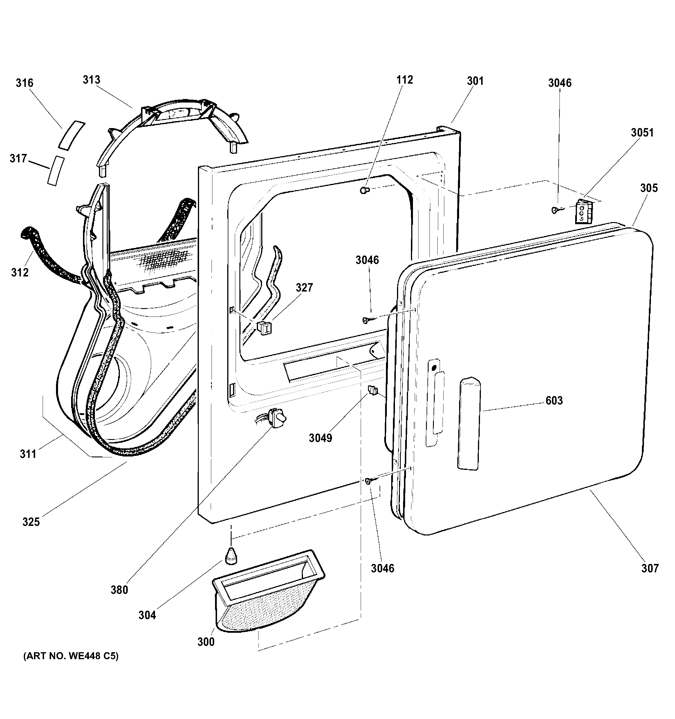 FRONT PANEL & DOOR