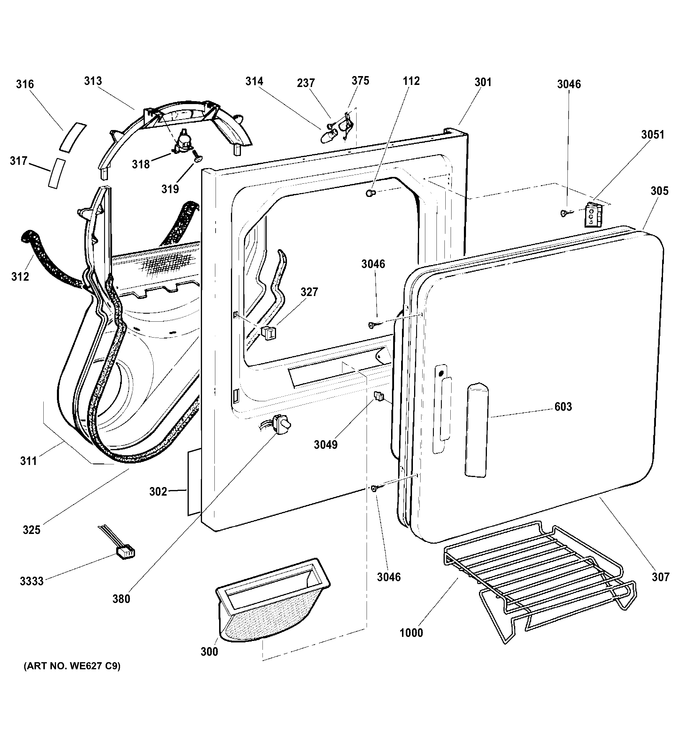 FRONT PANEL & DOOR