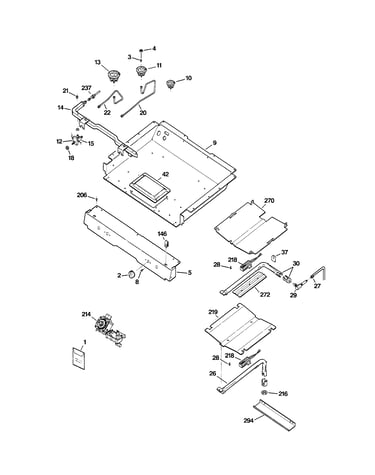 Gas & burner parts