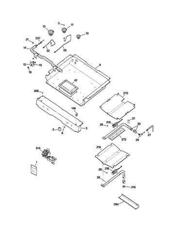 Gas & burner parts