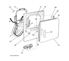 Hotpoint NISR333DT9WW front panel & door diagram