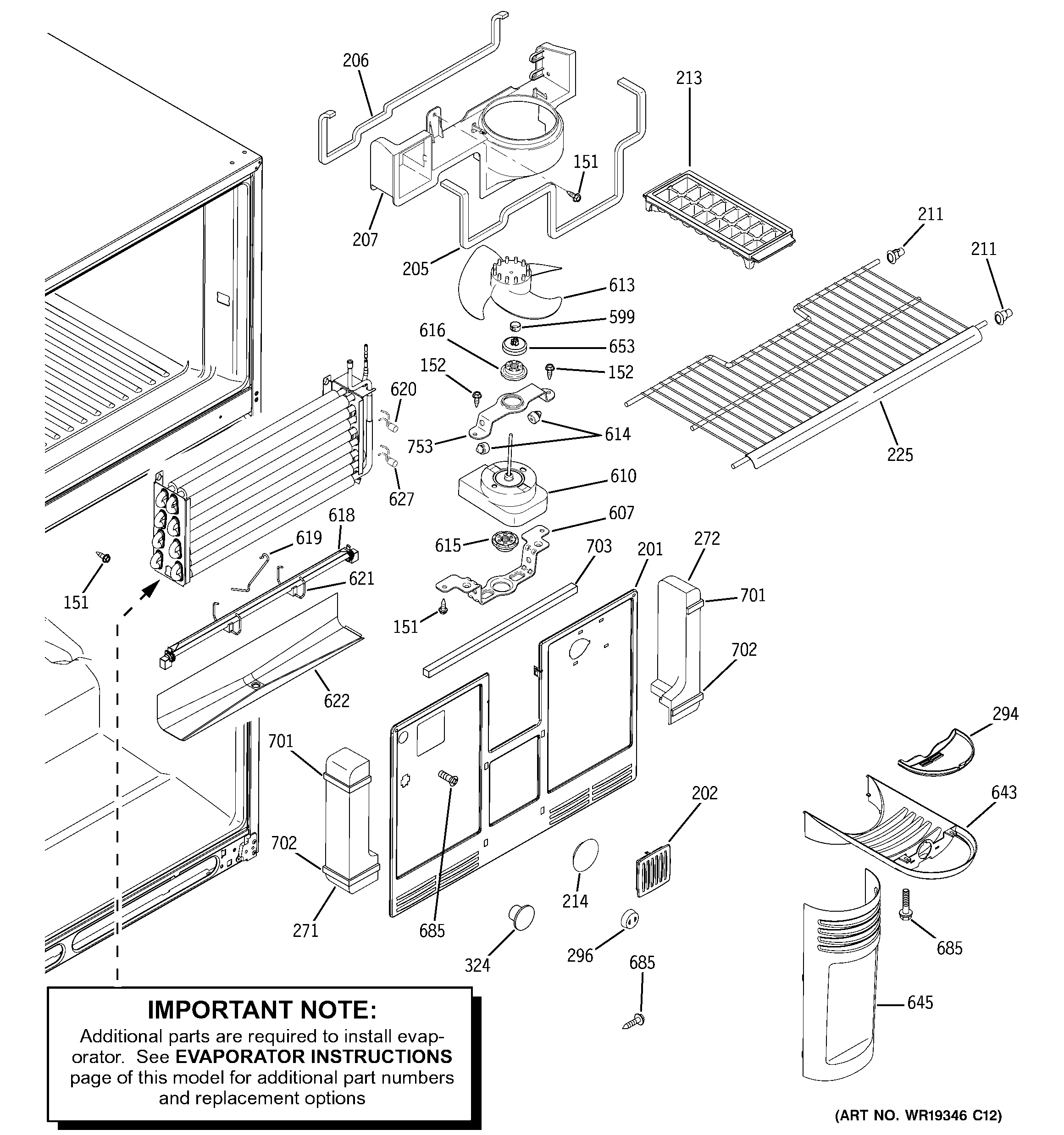 Freezer section