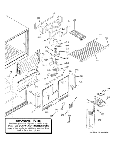 Freezer section