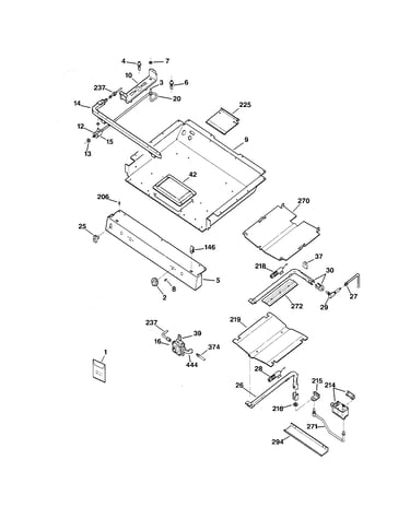 Gas & burner parts