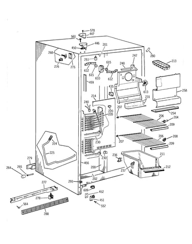 Freezer section