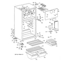 Hotpoint CTX16BYBHLAA cabinet diagram