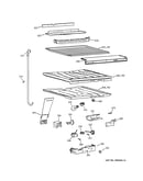 Compartment separator parts