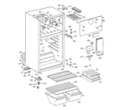 Hotpoint CTX16BYBJLAA cabinet diagram