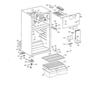 Hotpoint CTX18CYBMRAA cabinet diagram