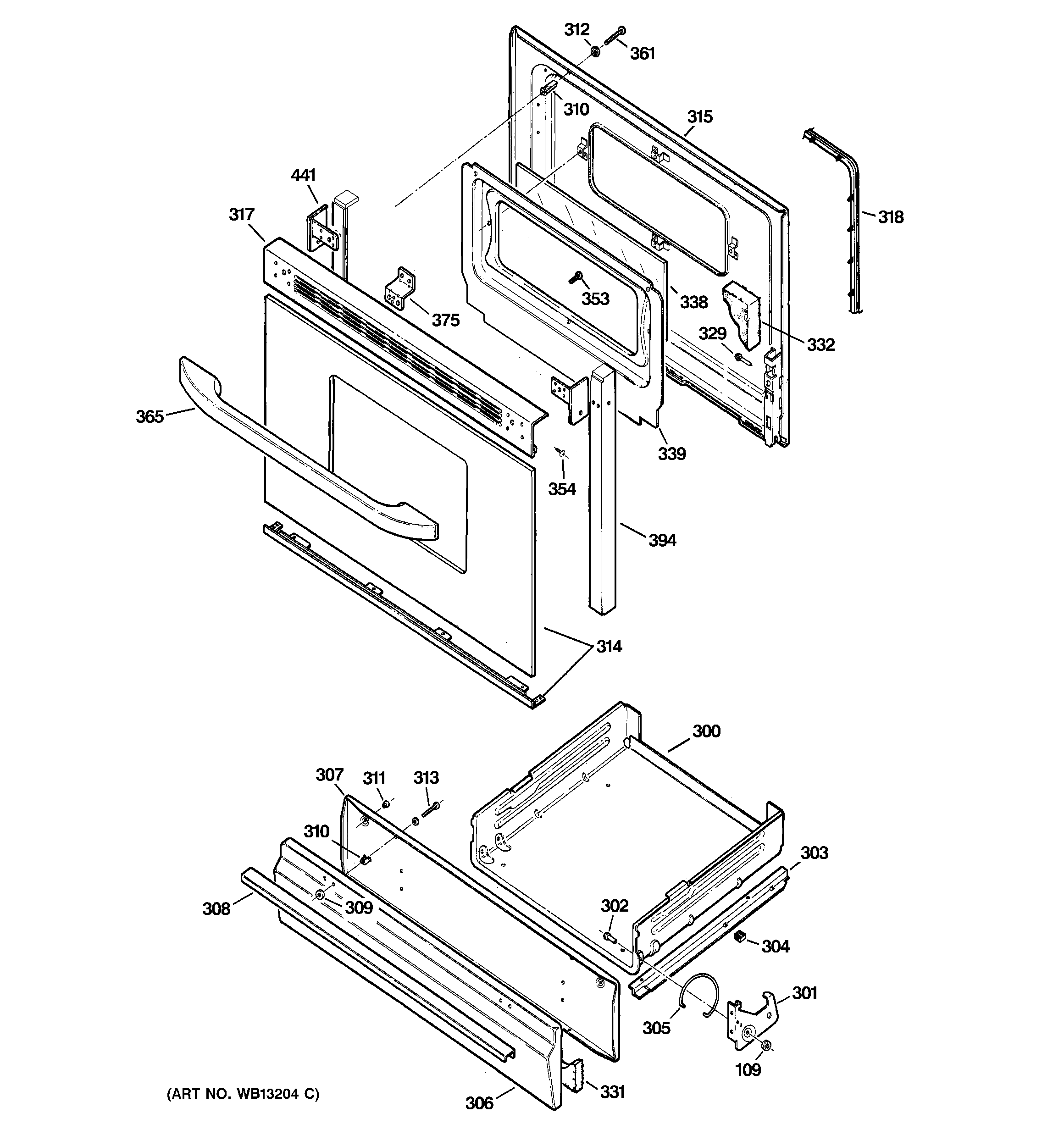 Door & drawer parts