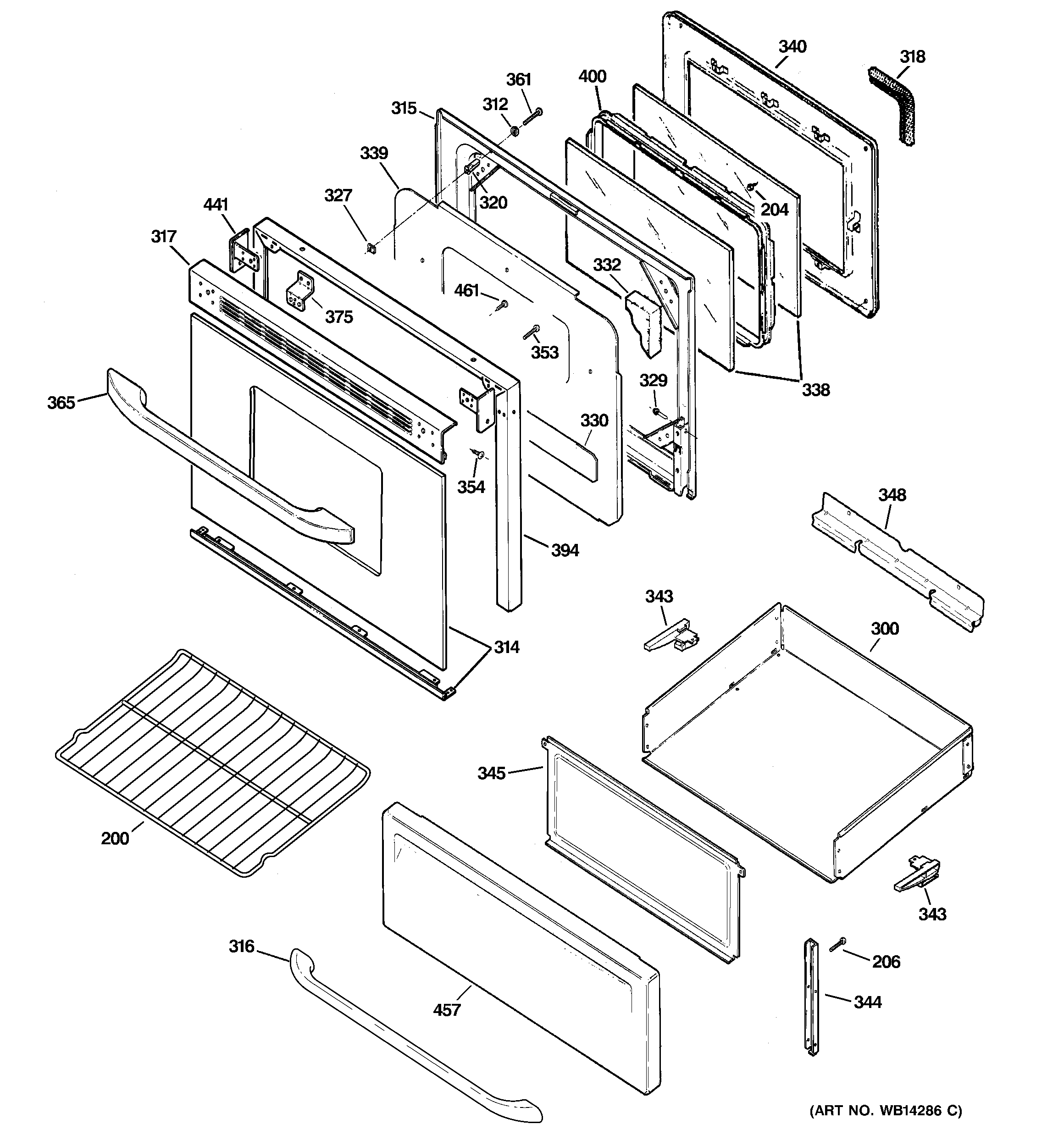 Door & drawer parts