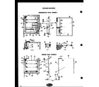 Amana FFS105LA refrigerator door assembly diagram