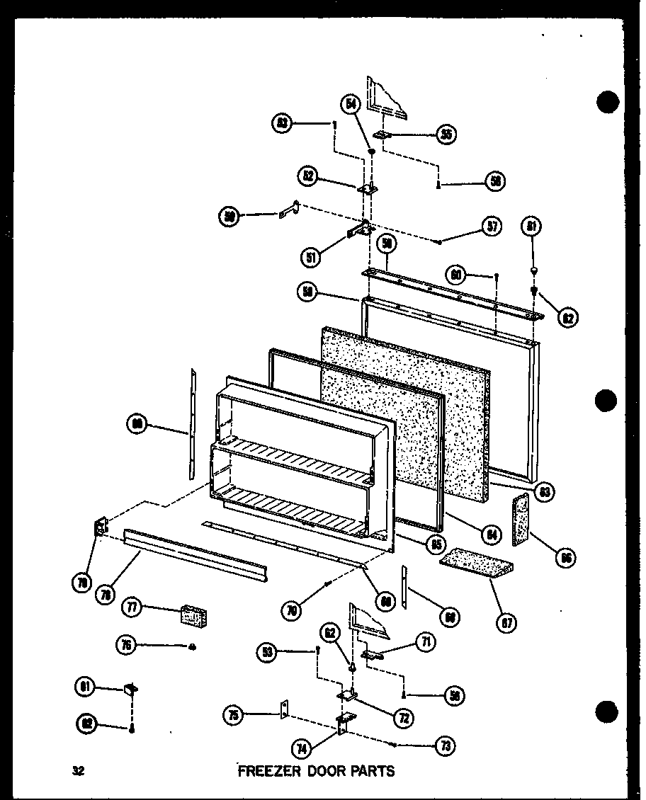 FREEZER DOOR PARTS