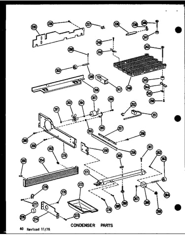 Condenser parts