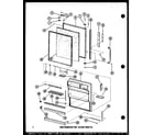 Amana BC20WC-P6023510WC refrigerator door parts diagram