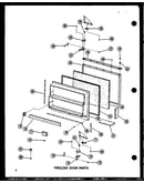 Freezer door parts