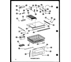 Amana BC20W-P6023511W interior parts diagram