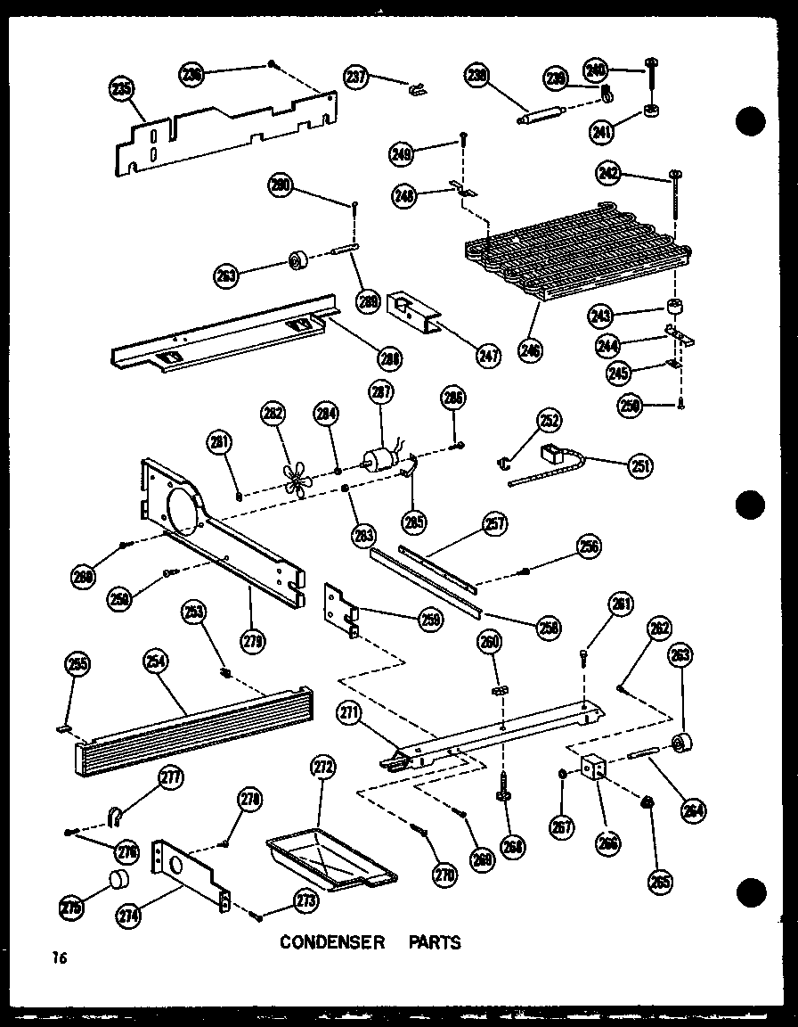 Condenser parts