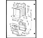Amana BC20WAG-P6023515WG refrigerator door parts diagram