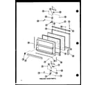 Amana BC20WC-P6023515WC freezer door parts diagram