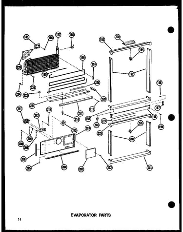 Evaporator parts