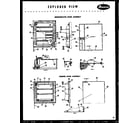 Amana FPR105LB refrigerator door assembly diagram