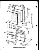 Refrigerator door parts