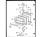 Amana BC20BL-P6023517WL freezer door parts diagram