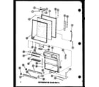 Amana BC20D-P747021W refrigerator door parts diagram
