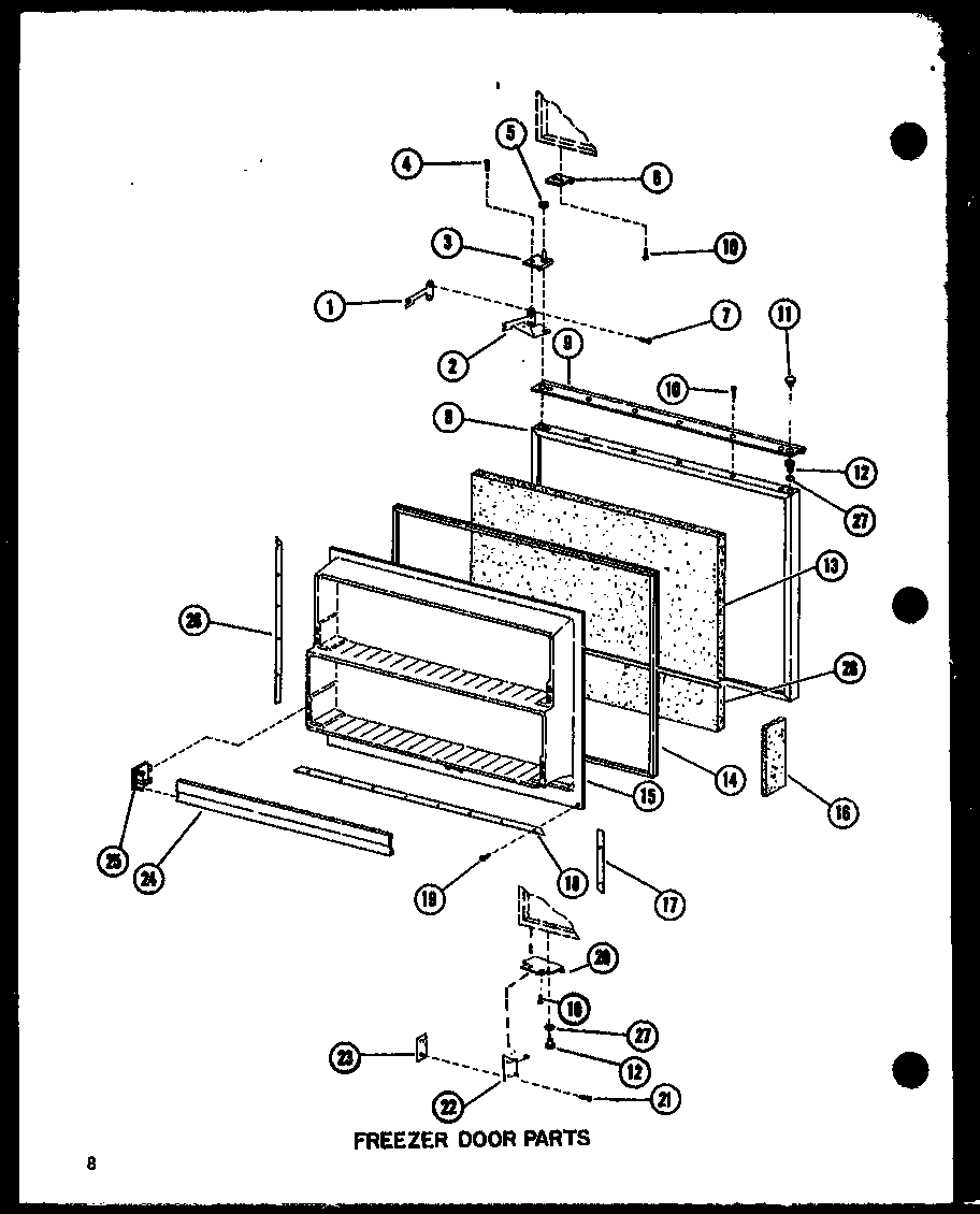 FREEZER DOOR PARTS