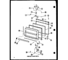 Amana BCI20DC-P747022WC freezer door parts diagram