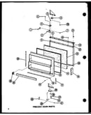 Freezer door parts