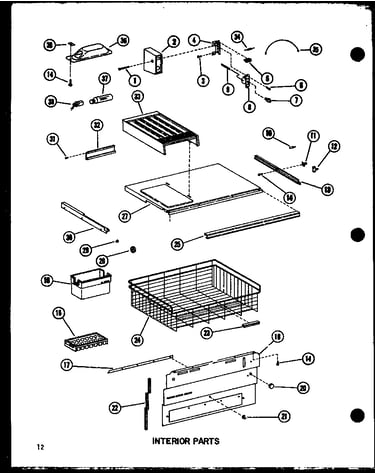 Interior parts