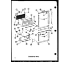 Amana BCI20D-P747022W evaporator parts diagram