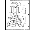 Amana BC20EC-P747023WC refrigerator door parts diagram