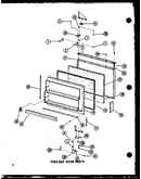 Freezer door parts