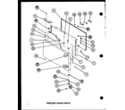 Amana BR-20H-P7680808W freezer door parts (bc20h/p7680805w) (br-20h/p7680806w) (bc20h/p7680807w) (br-20h/p7680808w) (bc20h/p7680810w) (br-20h/p7680811w) diagram