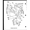 Amana BC20H-P7680805W freezer door parts (bc20h/p7680805w) (br-20h/p7680806w) (bc20h/p7680807w) (br-20h/p7680808w) (bc20h/p7680810w) (br-20h/p7680811w) diagram