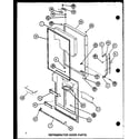 Amana BC20H-P7680805W refrigerator door parts (bc20h/p7680805w) (br-20h/p7680806w) (bc20h/p7680807w) (br-20h/p7680808w) (bc20h/p7680810w) (br-20h/p7680811w) diagram