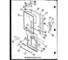 Amana BR20J-P7680813W refrigerator door parts (bc20j/p7680812w) (br20j/p7680813w) diagram