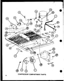 Compressor compartment parts (bl20j/p7680818w)