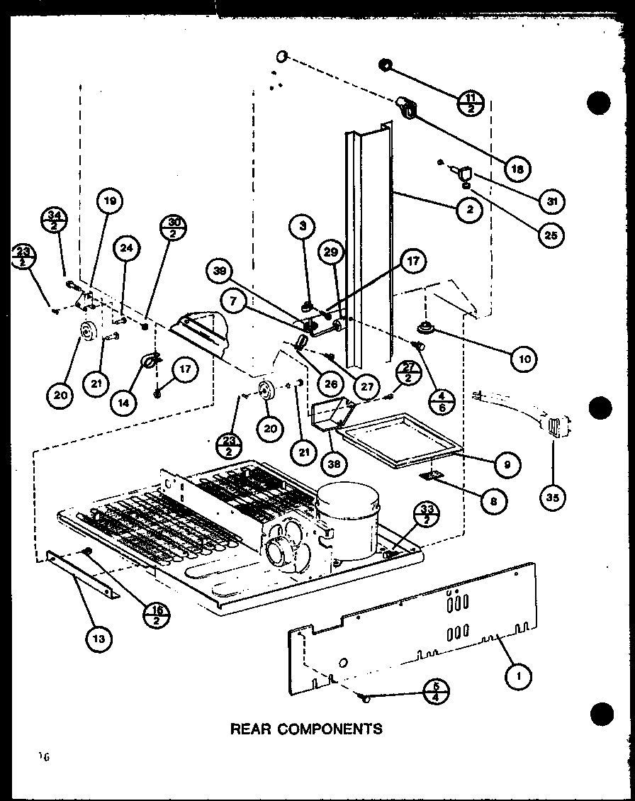 REAR COMPONENTS (BL20J/P7680818W)