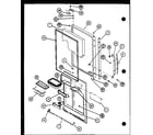 Amana BW20K-P7812516W refrigerator door parts (bc20k/p7812501w) (br20k/p7812502w) (bc20k/p7812507w) (bw20k/p7812510w) diagram