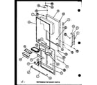 Amana BX20K-P7812512W refrigerator door parts (bx20k/p7812503w) (bx20k/p7812512w) diagram